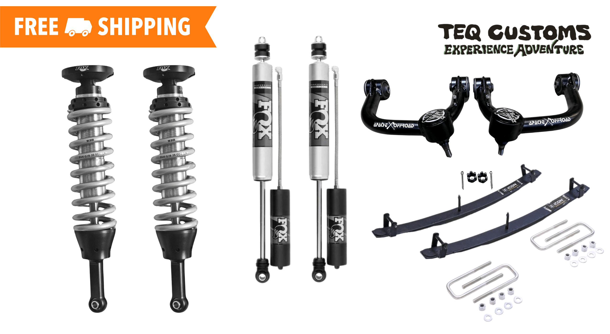 FOX Suspension FOX 2.5 Suspension Kit - Stage 2 / 05-23 Tacoma