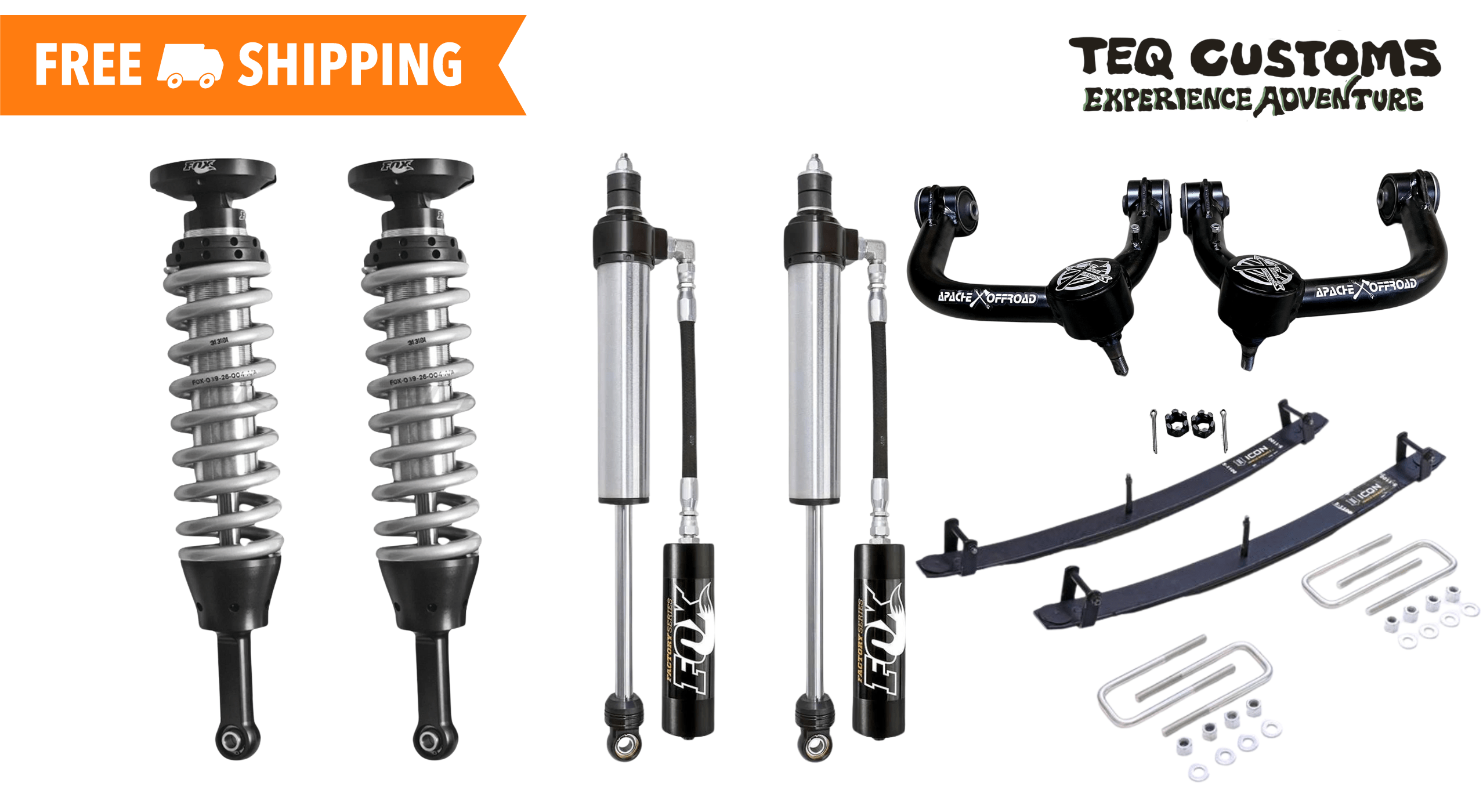 FOX Suspension FOX 2.5 Suspension Kit - Stage 3 / 05-23 Tacoma