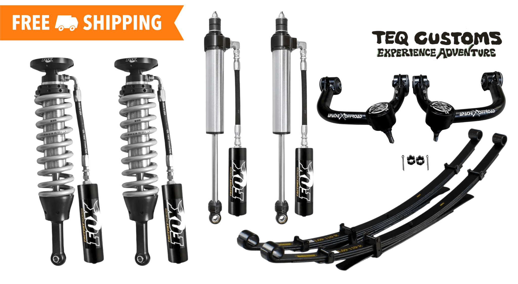 FOX Suspension FOX 2.5 Suspension Kit - Stage 4 / 05-23 Tacoma