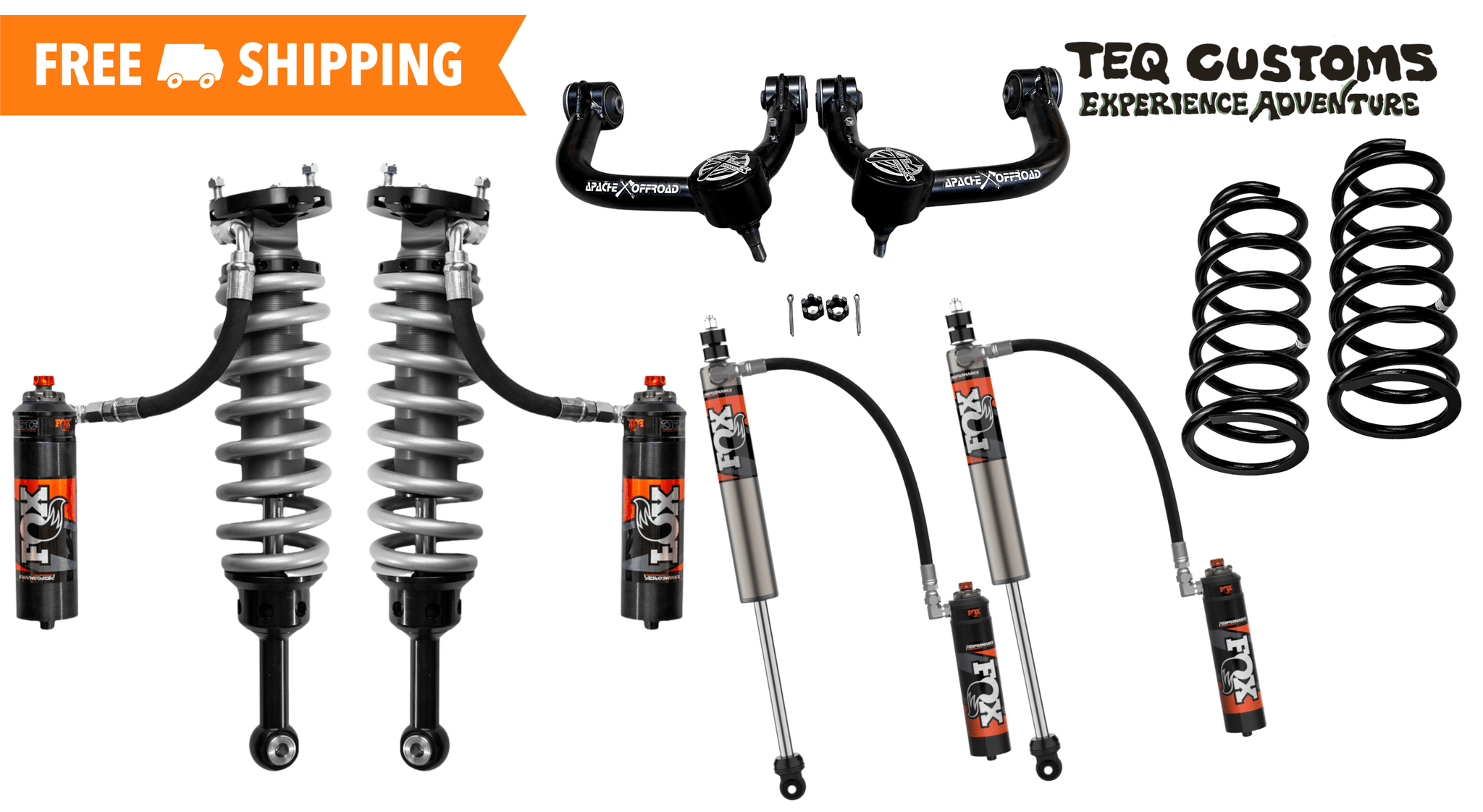 FOX Suspension FOX 2.5 Suspension Kit - Stage 6 / 03-09 4Runner, GX470, 07-09 FJ Cruiser