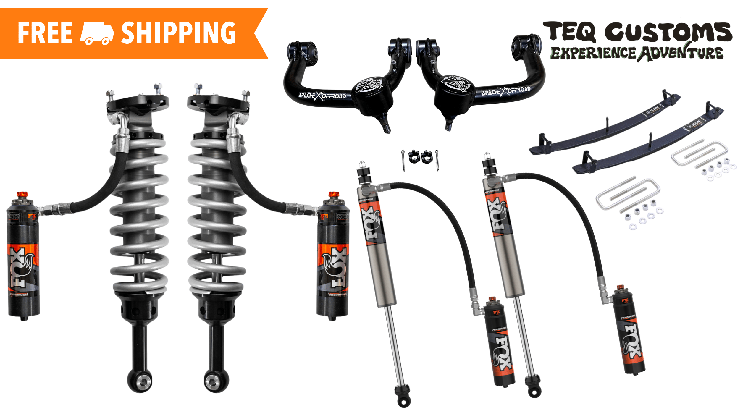 FOX Suspension FOX 2.5 Suspension Kit - Stage 6 / 05-23 Tacoma