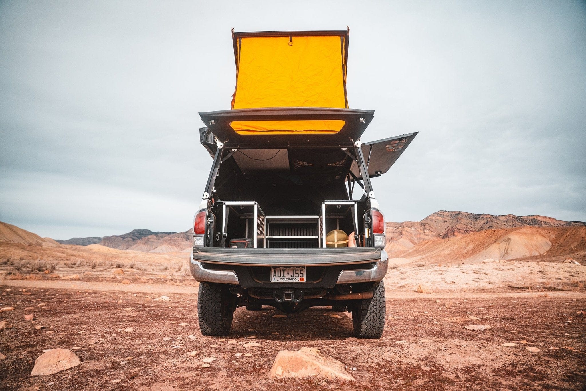 Goose Gear Camper Toyota Tacoma - 2016-2023 - 3rd Gen - 5’ Bed - Explore Series - UltraLite - Super Pacific