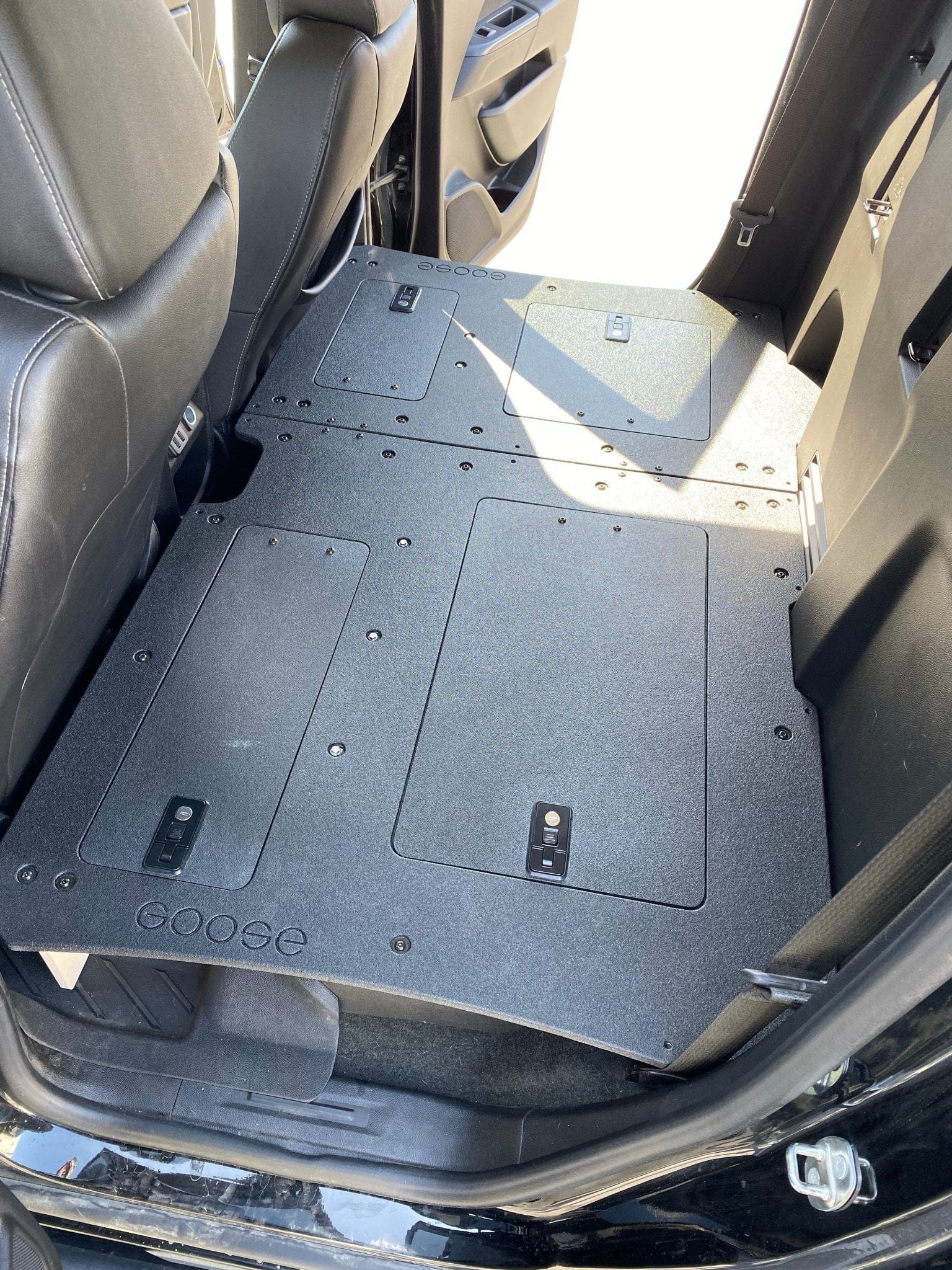 Goose Gear Drawers + Organization Chevy Colorado 2015-2022 2nd Gen. Crew Cab - Second Row Seat Delete Plate System