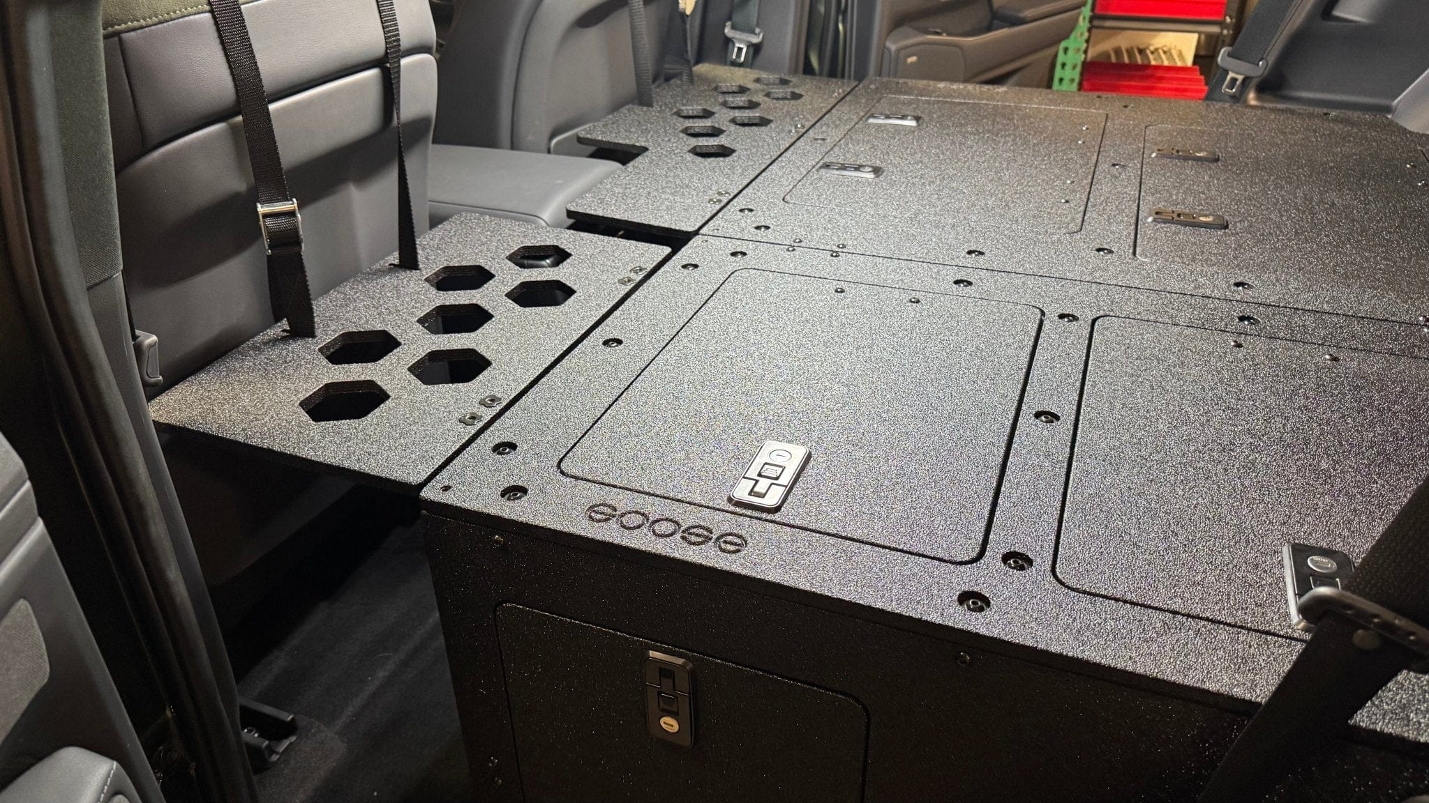 Goose Gear Drawers + Organization Driver Lexus - GX550 - 2024-Present - Explore Series - Seat Delete Plate System - Second Row - 10
