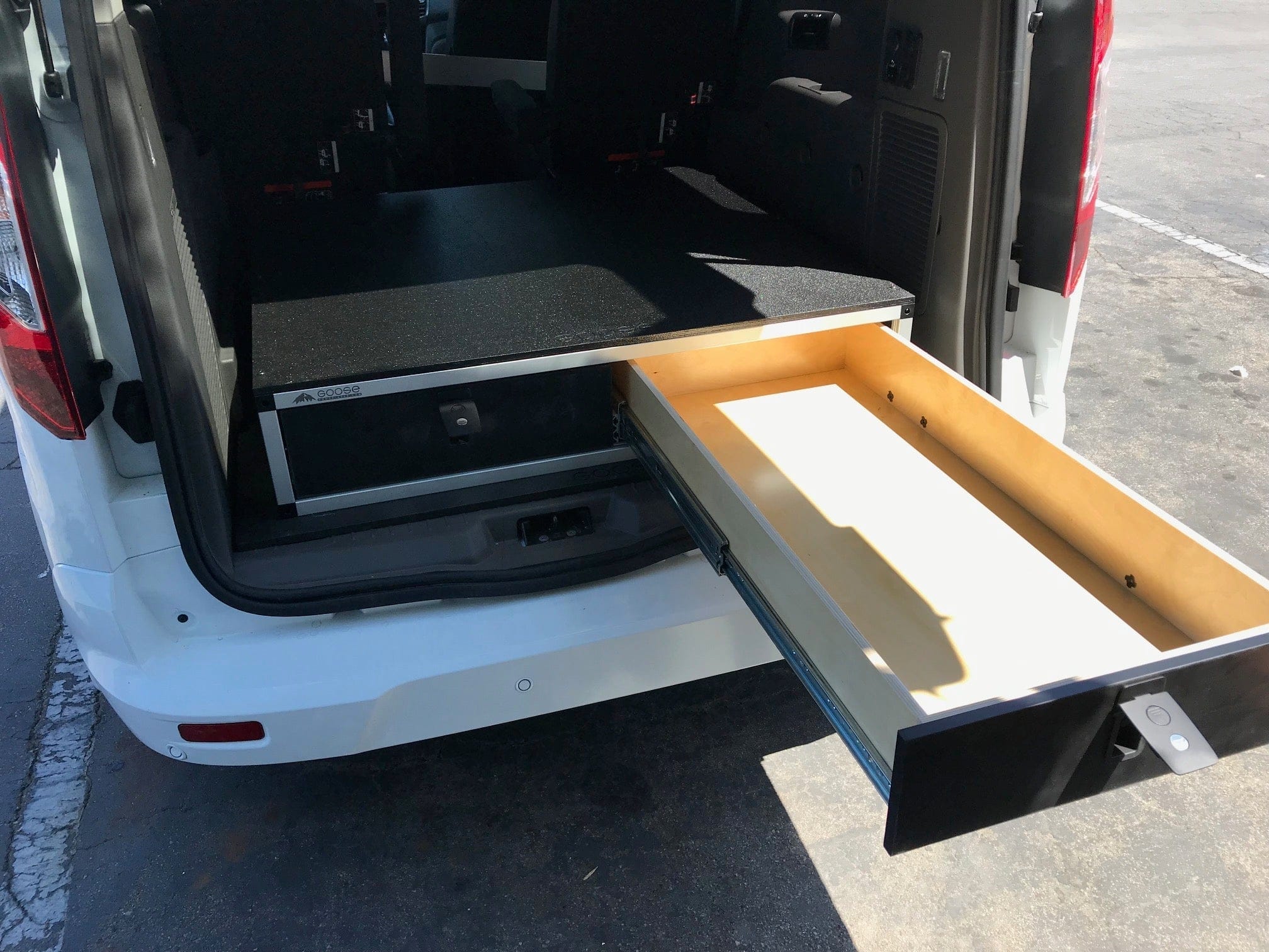 Goose Gear Drawers + Organization Ford Transit Connect 2014-Present 2nd Gen. - Side x Side Drawer Module - 43 3/8