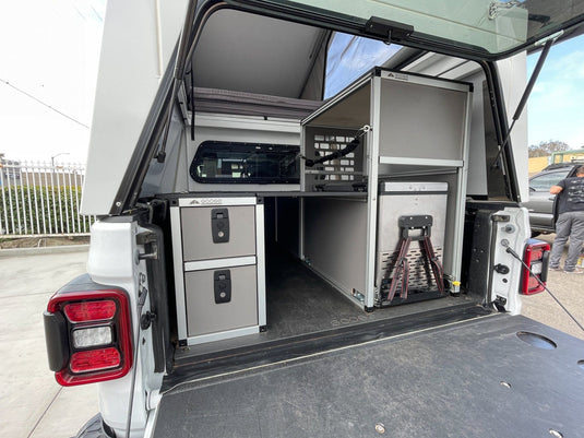 Goose Gear Drawers + Organization Goose Gear Camper System - Full Size - Driver Side Rear Double Drawer Module