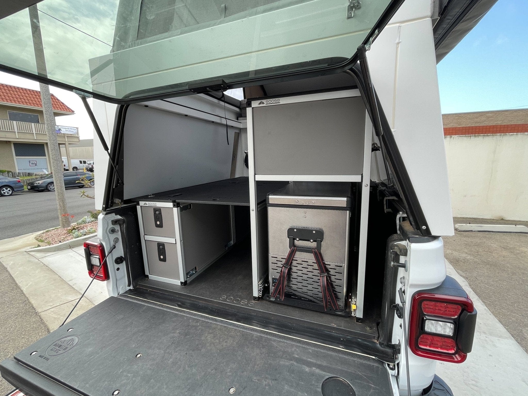 Goose Gear Drawers + Organization Goose Gear Camper System - Midsize and Full Size - Passenger Side Rear Icebox Module