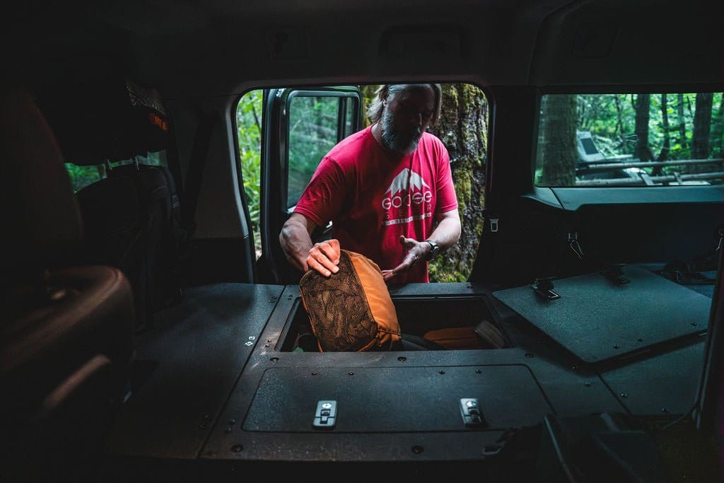 Goose Gear Drawers + Organization Ineos - Grenadier - 2024-Present - 1st Gen - Explore Series - Brian's Favorite Sleep Package