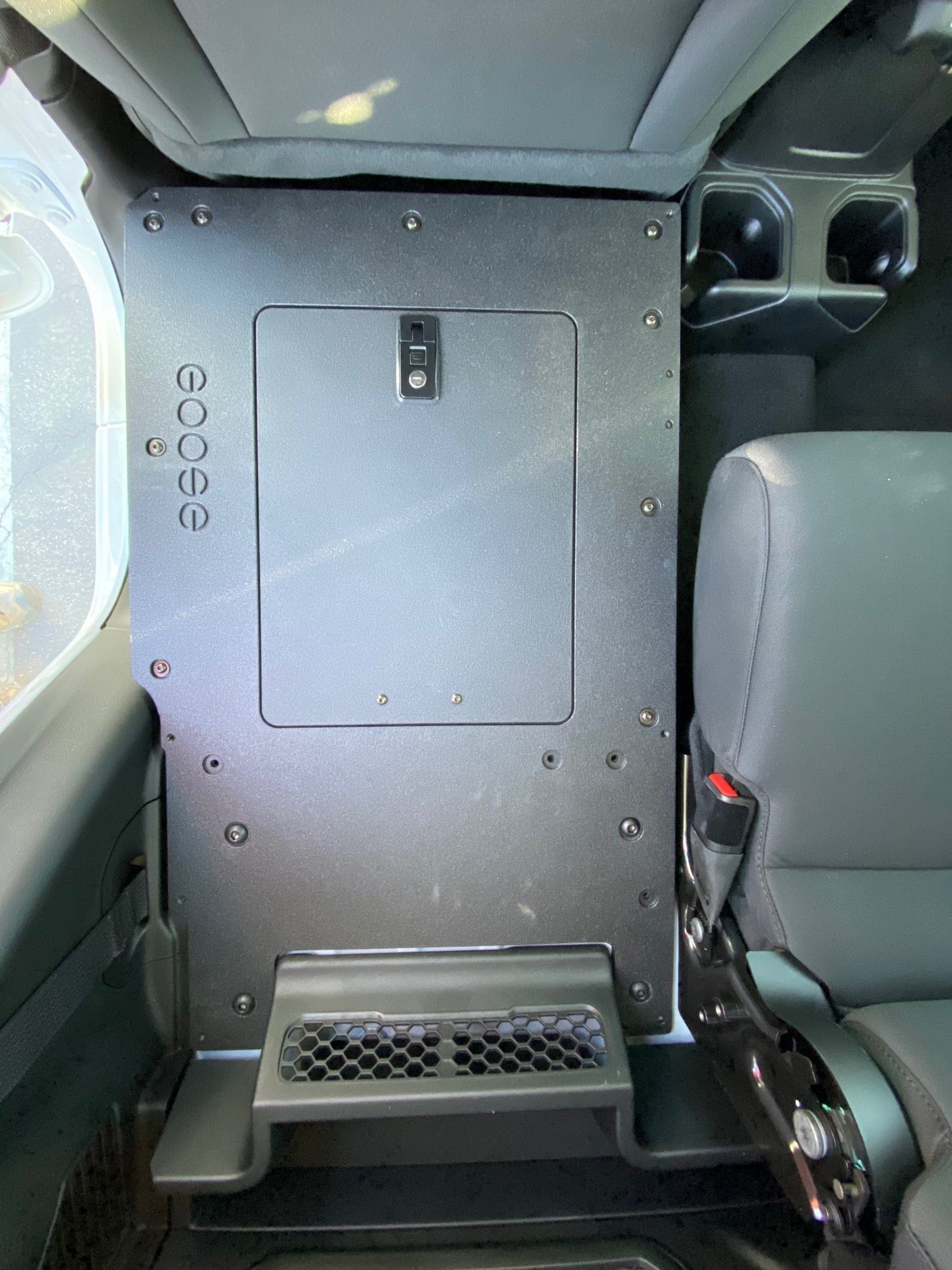 Goose Gear Drawers + Organization Jeep Gladiator 2019-Present JT 4 Door - Second Row Seat Delete Plate System