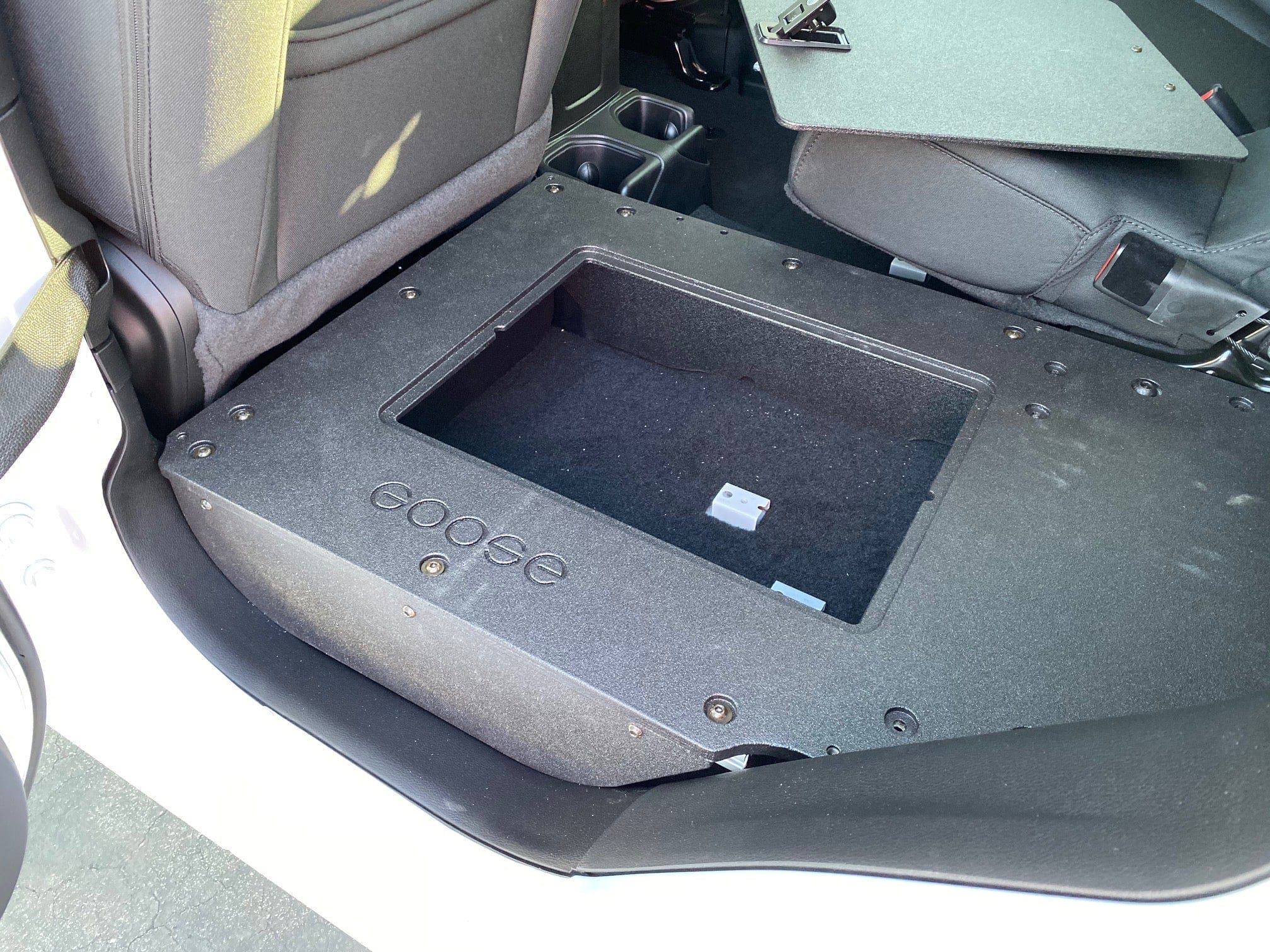 Goose Gear Drawers + Organization Jeep Gladiator 2019-Present JT 4 Door - Second Row Seat Delete Plate System