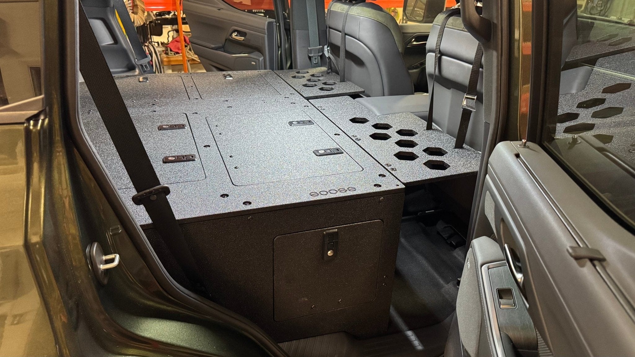 Goose Gear Drawers + Organization Lexus - GX550 - 2024-Present - Explore Series - Seat Delete Plate System - Second Row - 10