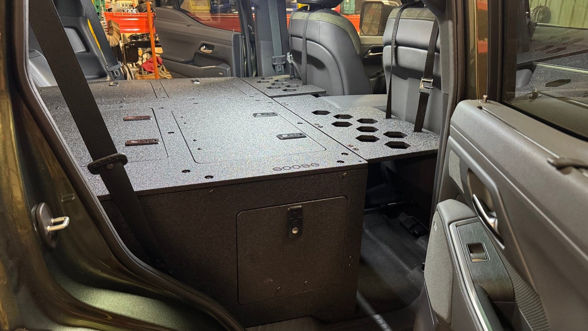 Goose Gear Drawers + Organization Passenger Lexus - GX550 - 2024-Present - Explore Series - Seat Delete Plate System - Second Row - 10