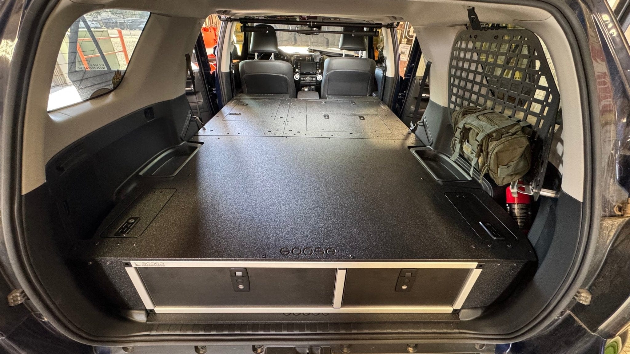 Goose Gear Drawers + Organization Toyota - 4Runner - 2010-2024 - 5th Gen - Standard - Explore Series - Seat Delete Plate System - Second Row - V2 - 10