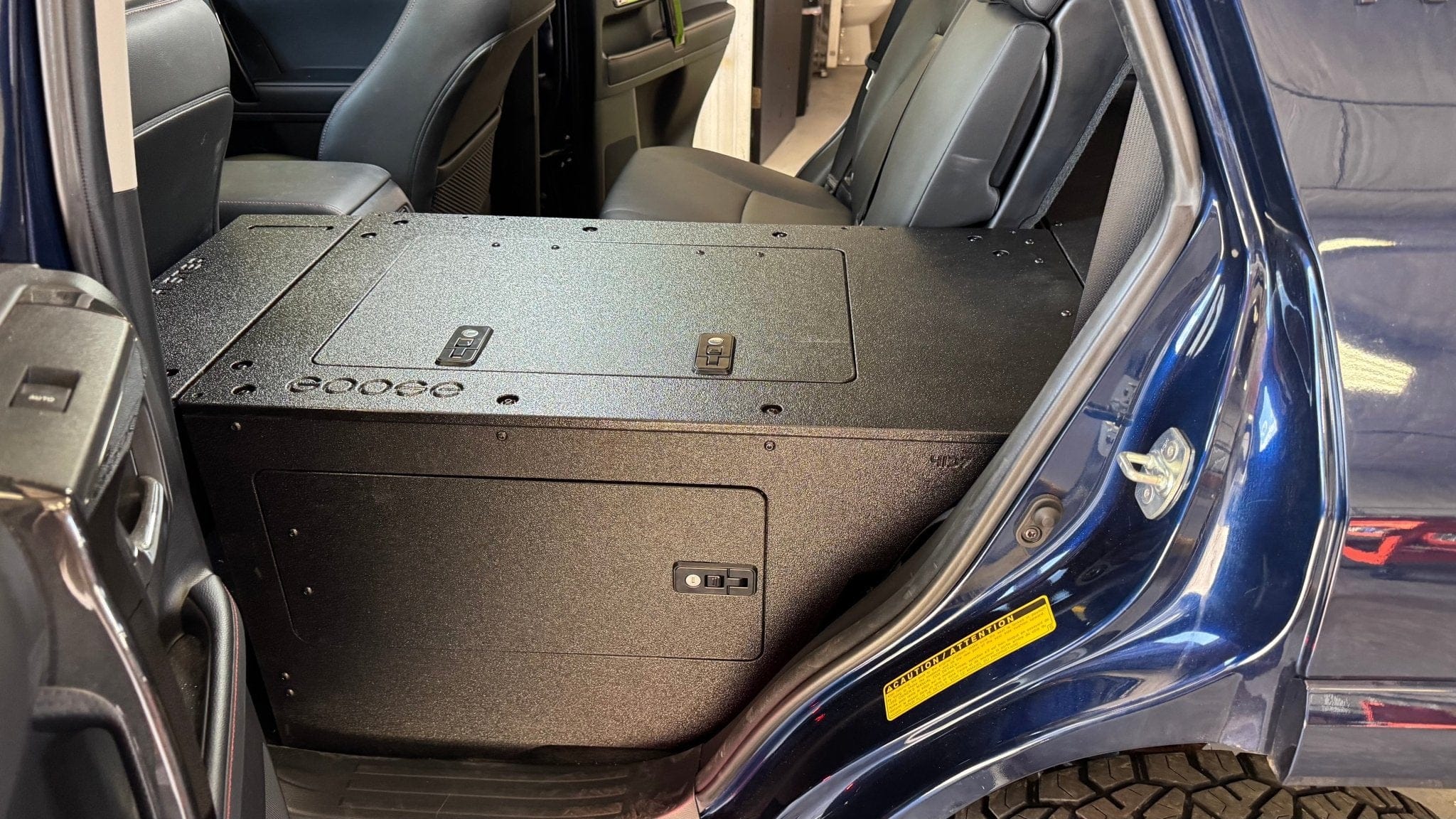 Goose Gear Drawers + Organization Toyota - 4Runner - 2010-2024 - 5th Gen - Standard - Explore Series - Seat Delete Plate System - Second Row - V2 - 10