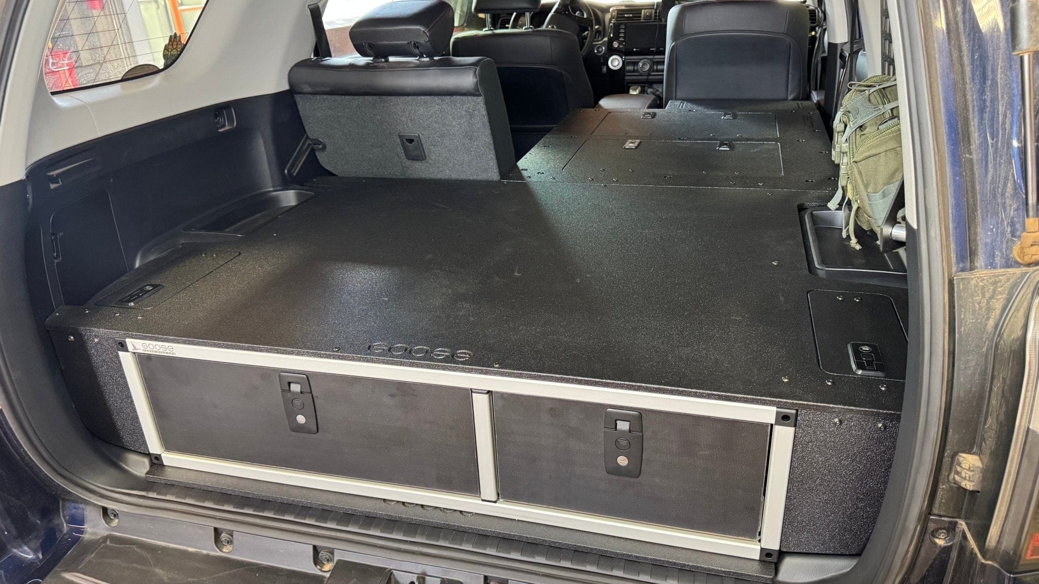 Goose Gear Drawers + Organization Toyota - 4Runner - 2010-2024 - 5th Gen - Standard - Explore Series - Seat Delete Plate System - Second Row - V2 - 10