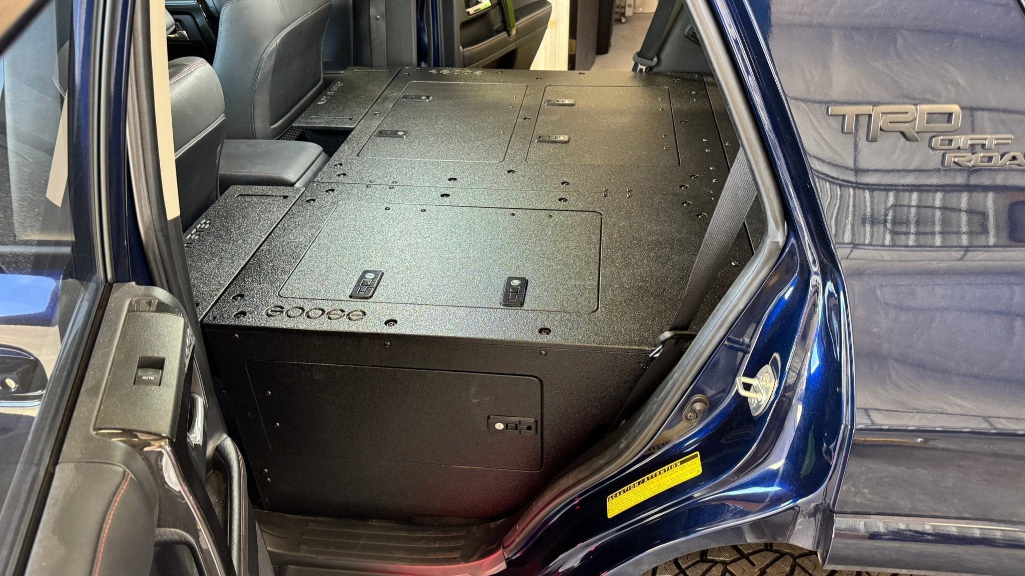 Goose Gear Drawers + Organization Toyota - 4Runner - 2010-2024 - 5th Gen - Standard - Explore Series - Seat Delete Plate System - Second Row - V2 - 10