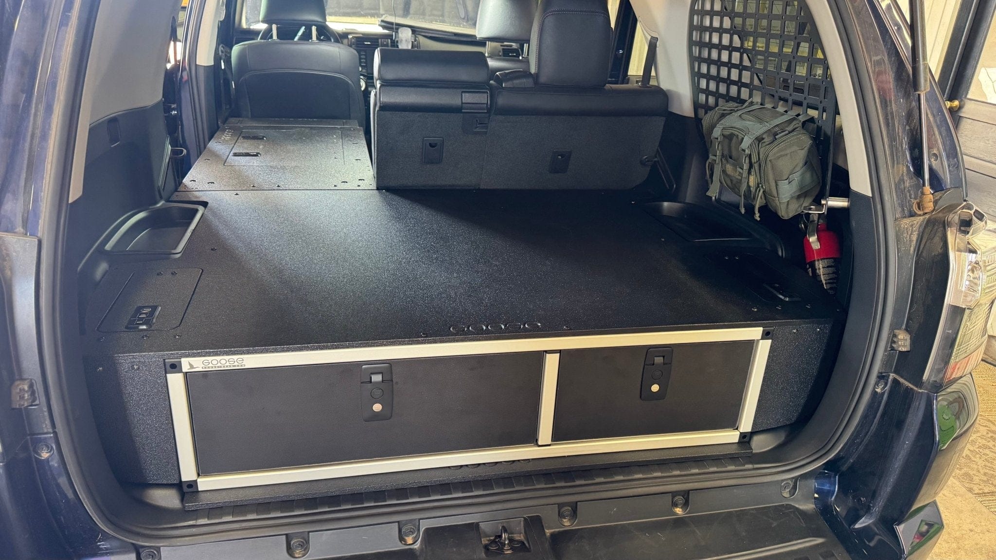 Goose Gear Drawers + Organization Toyota - 4Runner - 2010-2024 - 5th Gen - Standard - Explore Series - Seat Delete Plate System - Second Row - V2 - 10