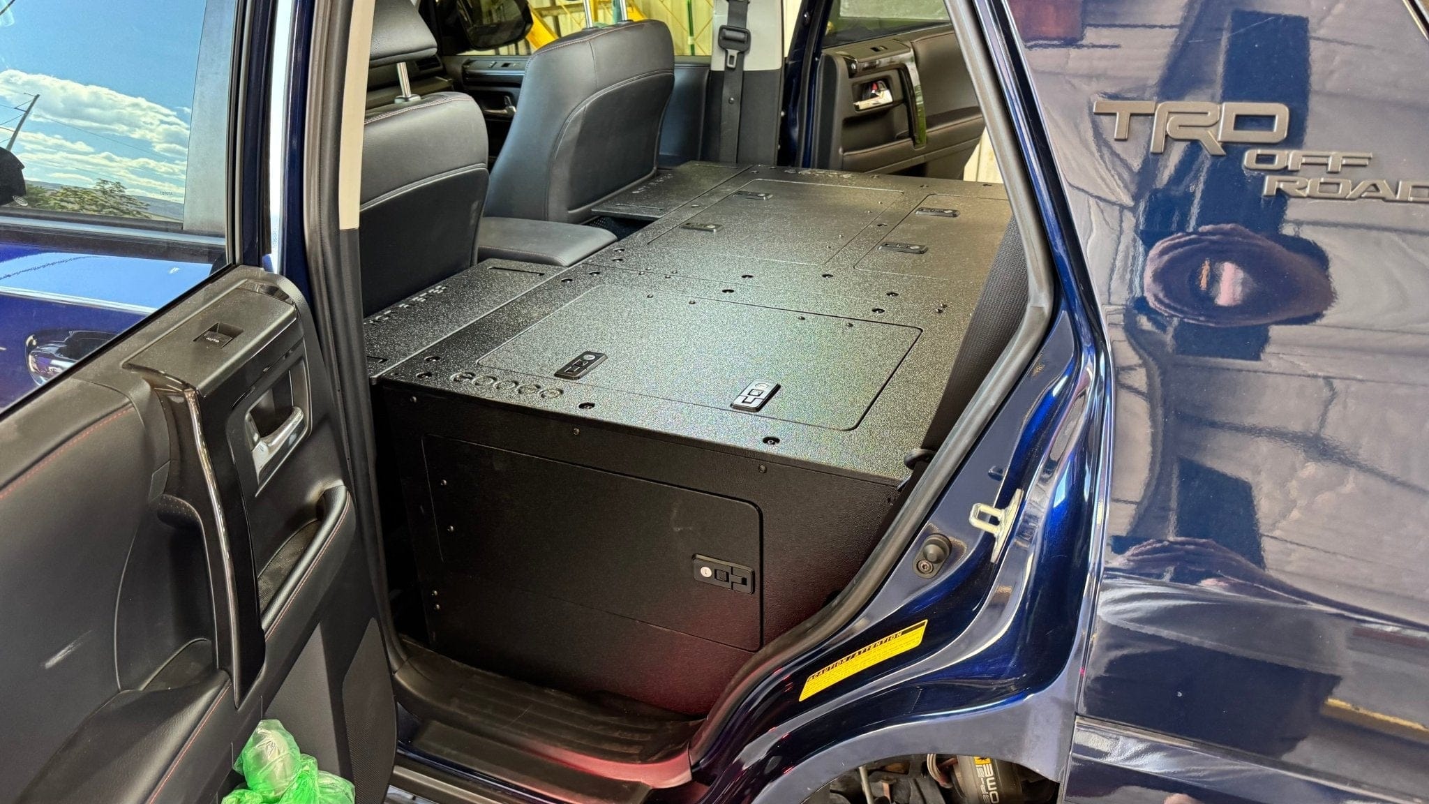 Goose Gear Drawers + Organization Toyota - 4Runner - 2010-2024 - 5th Gen - Standard - Explore Series - Seat Delete Plate System - Second Row - V2 - 10