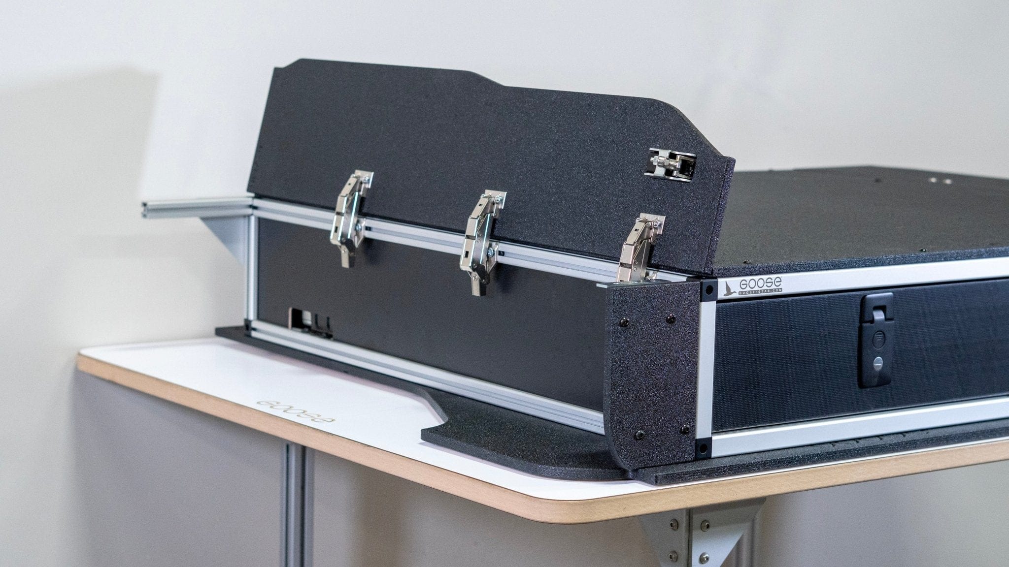 Goose Gear Drawers + Organization Toyota Land Cruiser 1991-1997 80 Series - Side x Side Drawer Module with Fitted Top Plate - 43-3/8