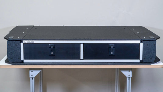 Goose Gear Drawers + Organization Toyota Land Cruiser 1991-1997 80 Series - Side x Side Drawer Module with Fitted Top Plate - 43-3/8