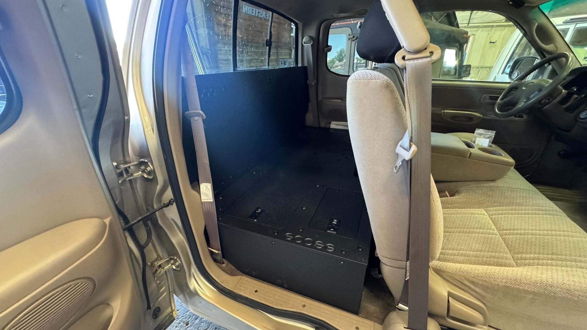 Goose Gear Drawers + Organization Toyota - Tundra - 2000-2006 - 1st Gen - Access Cab - Explore Series - Seat Delete Plate System - Second Row - 100%