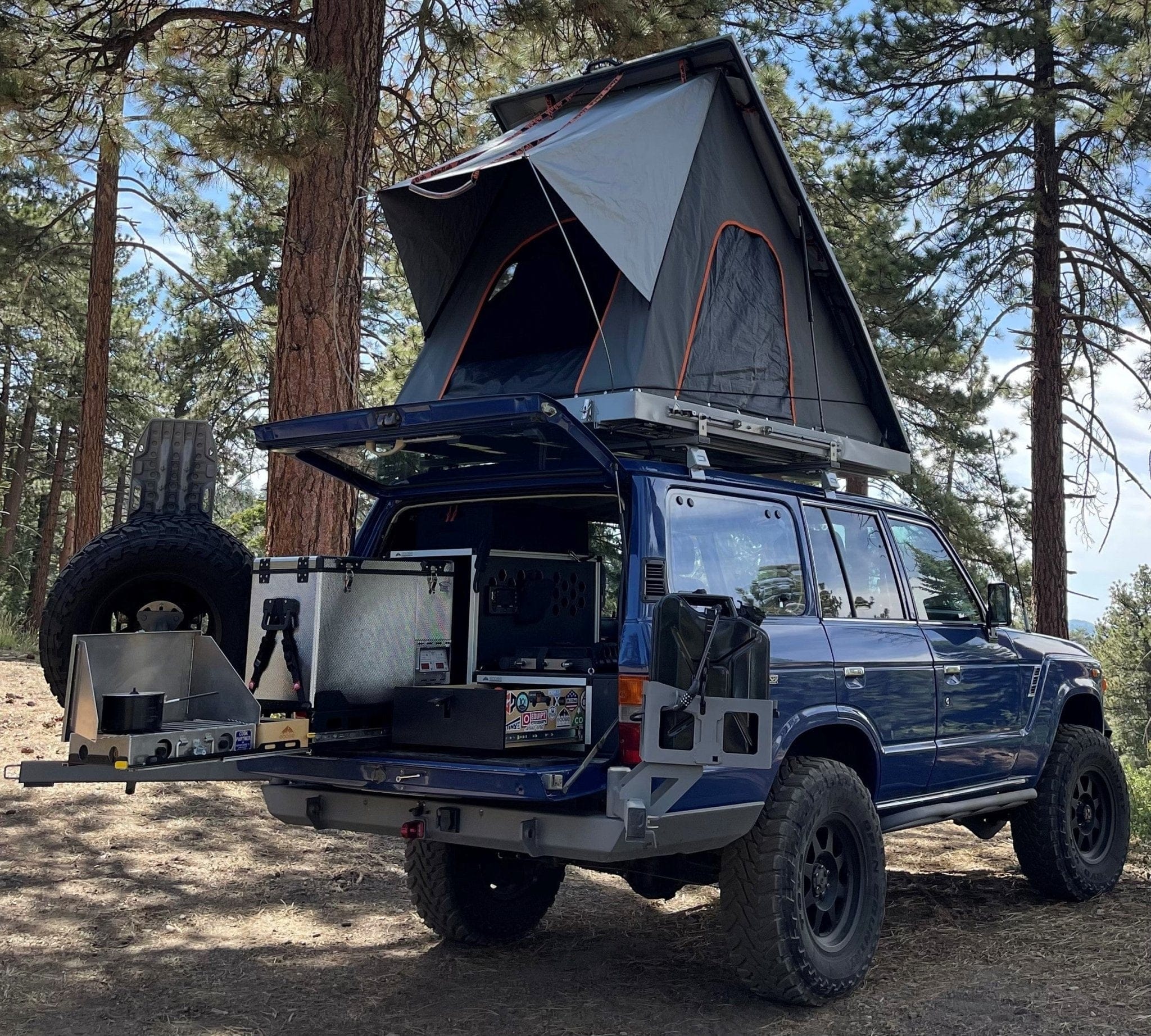 Goose Gear Drawers + Organization Ultimate Chef and Sleeping Package for Toyota Land Cruiser 1980-1990 60 Series