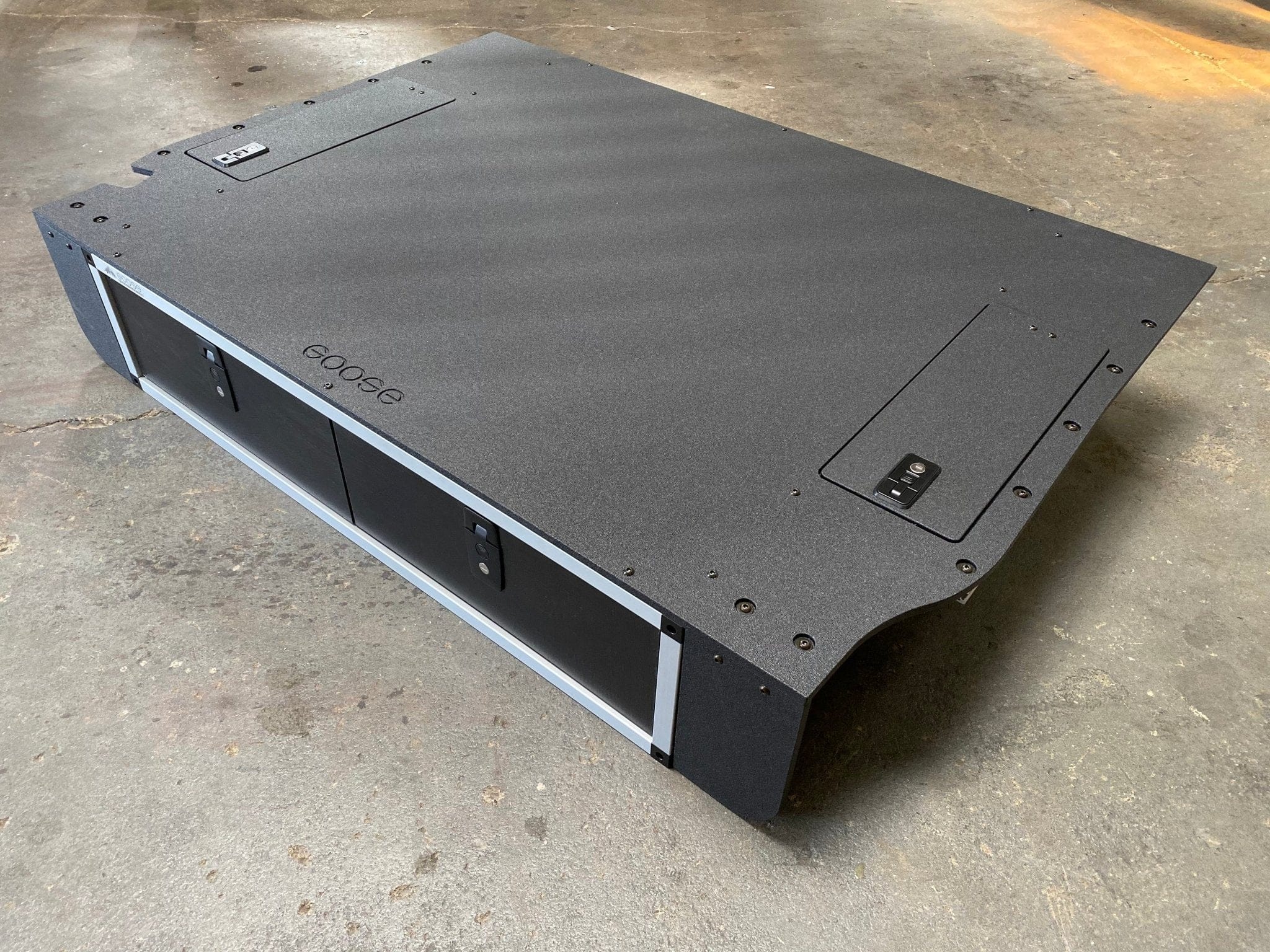 Goose Gear Drawers Toyota Land Cruiser 2008-2021 200 Series - Side x Side Drawer Module with Fitted Top Plate