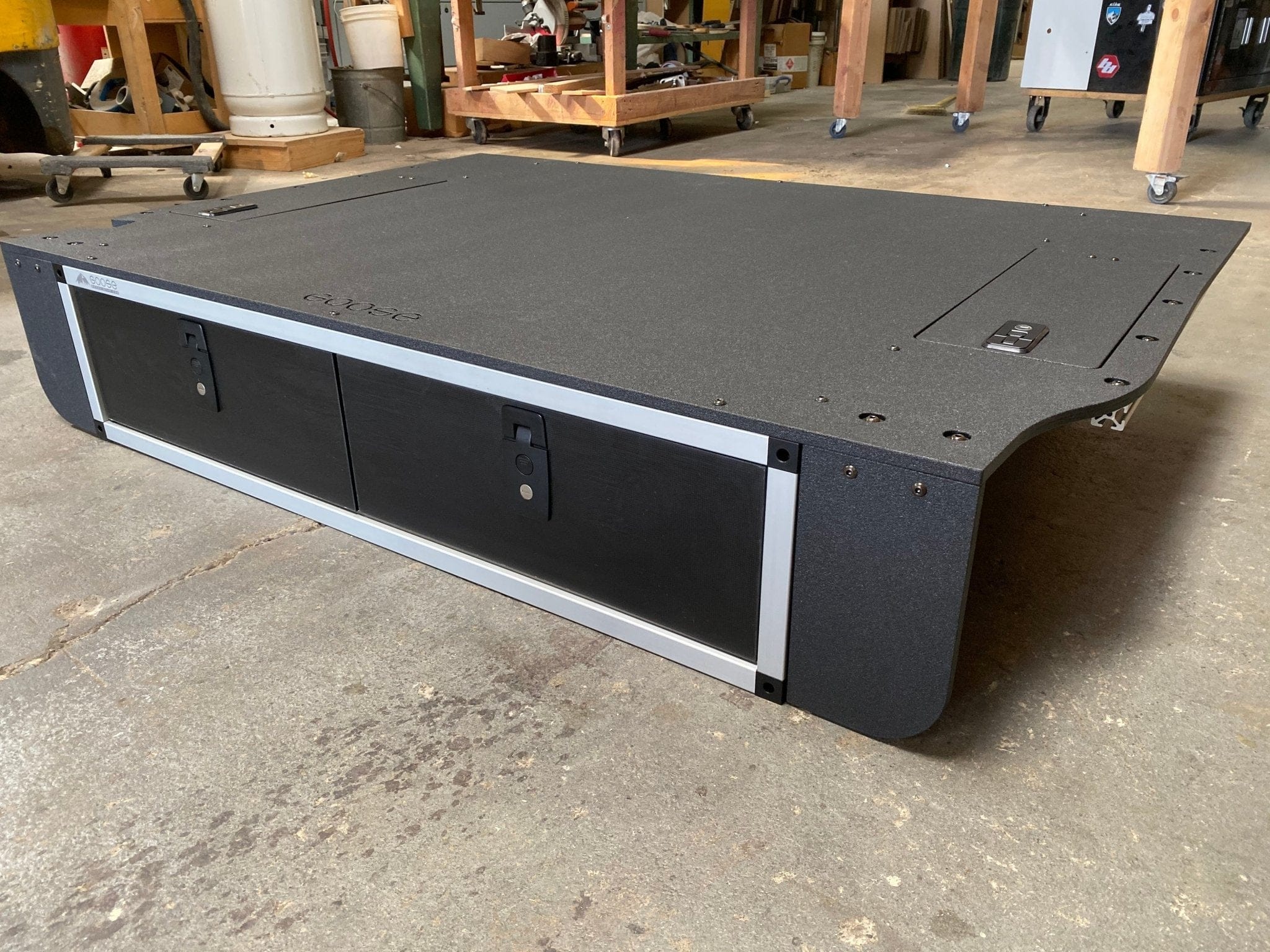 Goose Gear Drawers Toyota Land Cruiser 2008-2021 200 Series - Side x Side Drawer Module with Fitted Top Plate