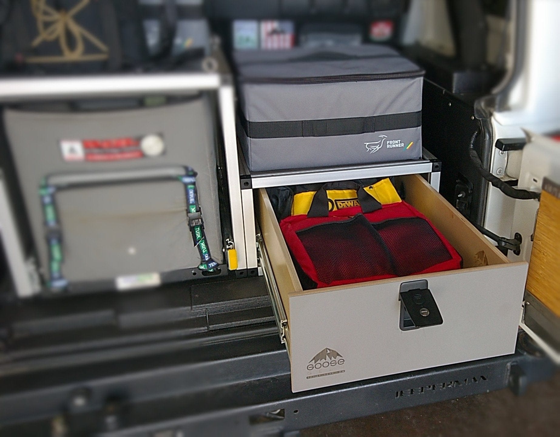 Goose Gear Interior Storage Ford Bronco 2021-Present 6th Gen. - Single Drawer Module - 19 3/16