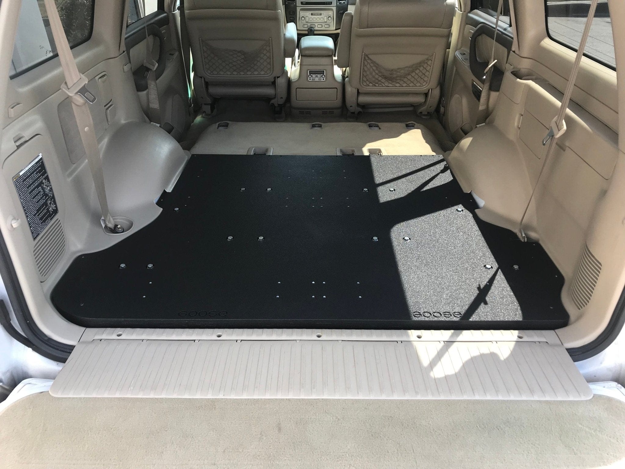 Goose Gear Interior Storage Include Shipping Toyota Land Cruiser 1998-2007 100 Series - Rear Plate System