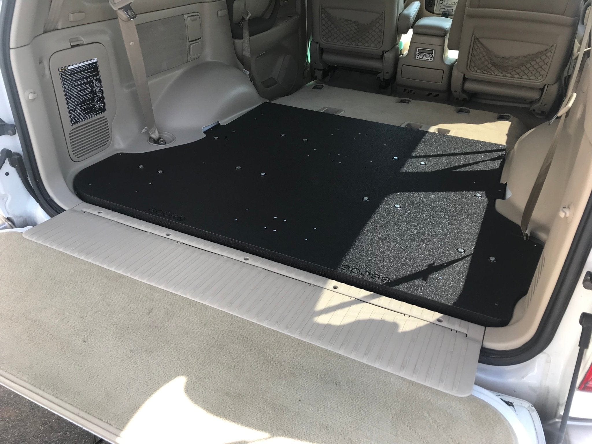 Goose Gear Interior Storage Include Shipping Toyota Land Cruiser 1998-2007 100 Series - Rear Plate System