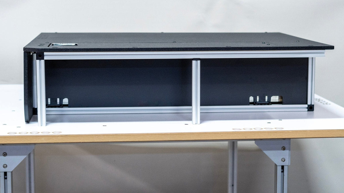 Goose Gear Interior Storage Toyota Land Cruiser 1980-1990 60 Series - Single Drawer Module with Fitted Top Plate - 22-3/16
