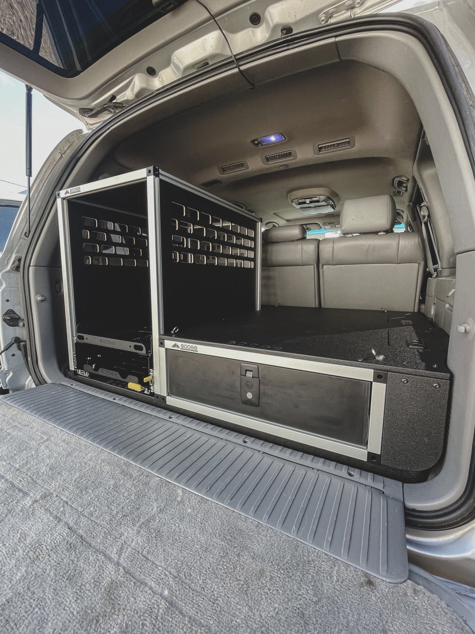 Goose Gear Interior Storage Ultimate Chef Package for Toyota Land Cruiser 1998-2007 100 Series