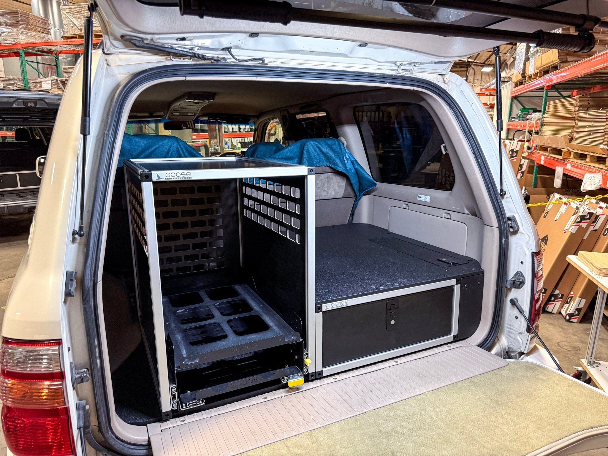 Goose Gear Interior Storage Ultimate Chef Package for Toyota Land Cruiser 1998-2007 100 Series