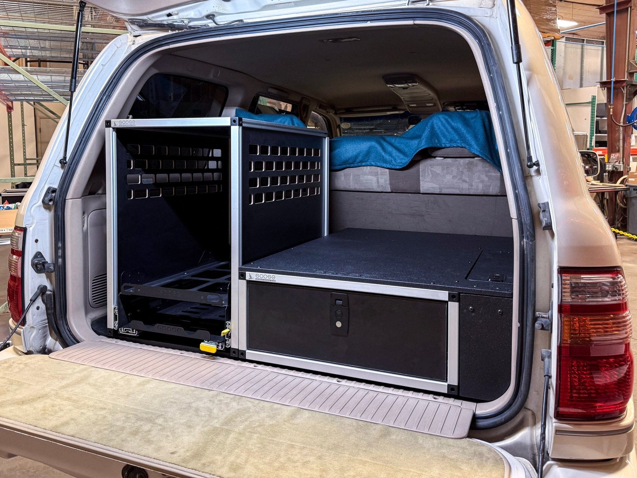 Goose Gear Interior Storage Ultimate Chef Package for Toyota Land Cruiser 1998-2007 100 Series