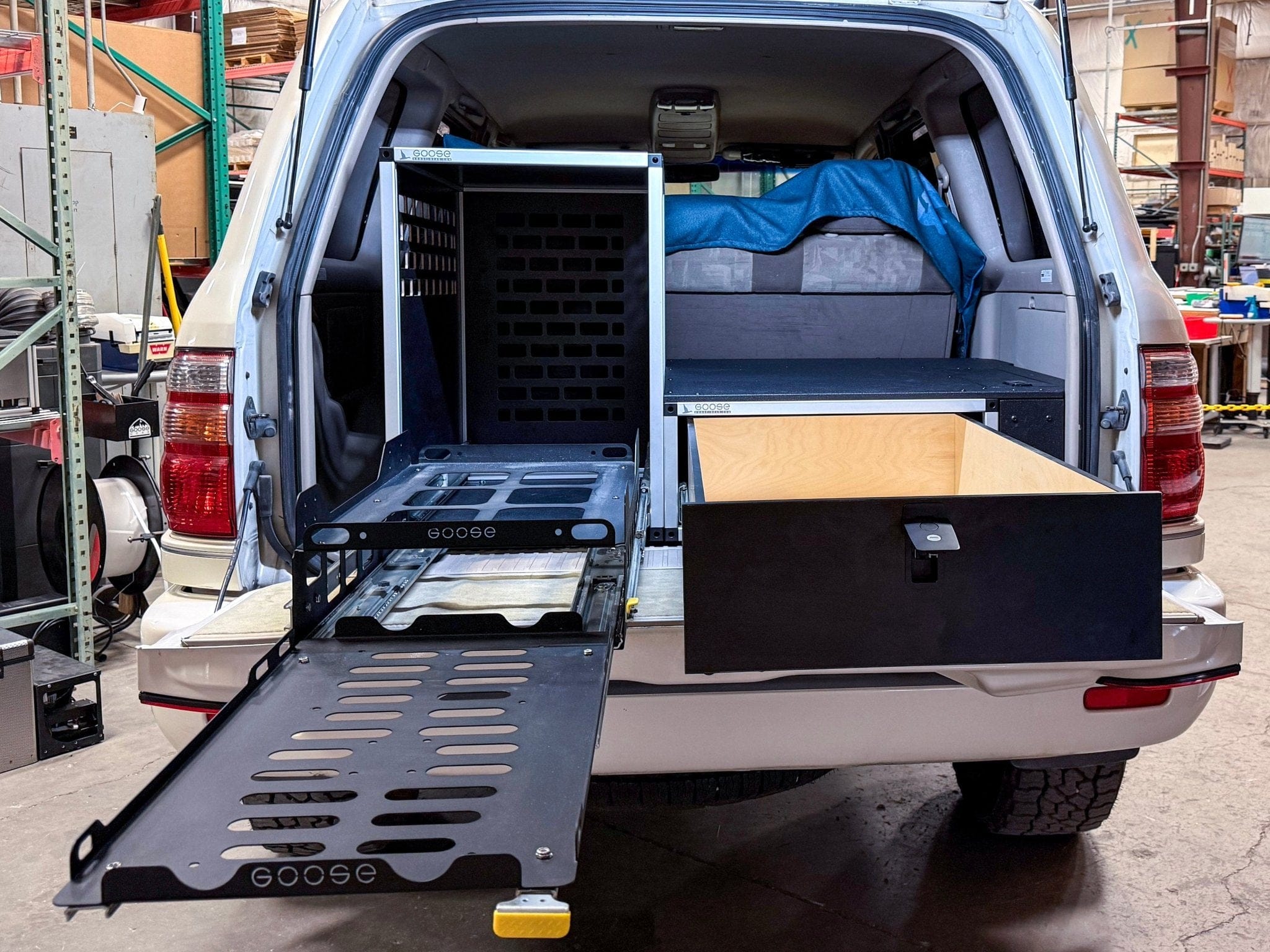 Goose Gear Interior Storage Ultimate Chef Package for Toyota Land Cruiser 1998-2007 100 Series