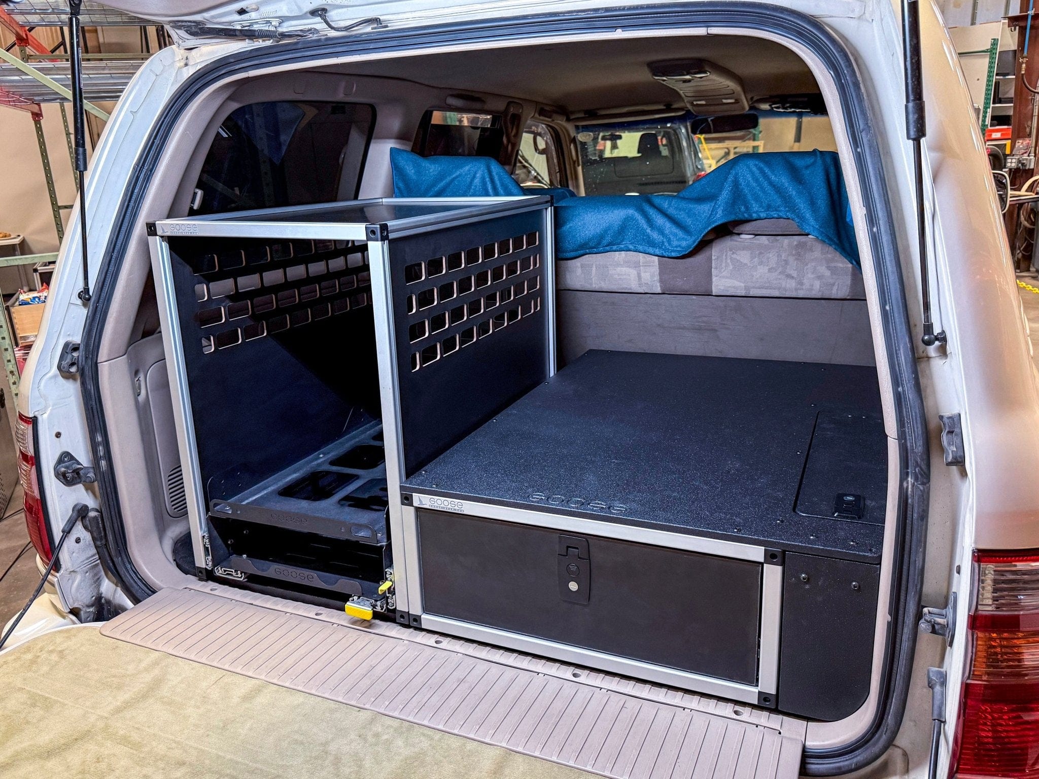 Goose Gear Interior Storage Ultimate Chef Package for Toyota Land Cruiser 1998-2007 100 Series