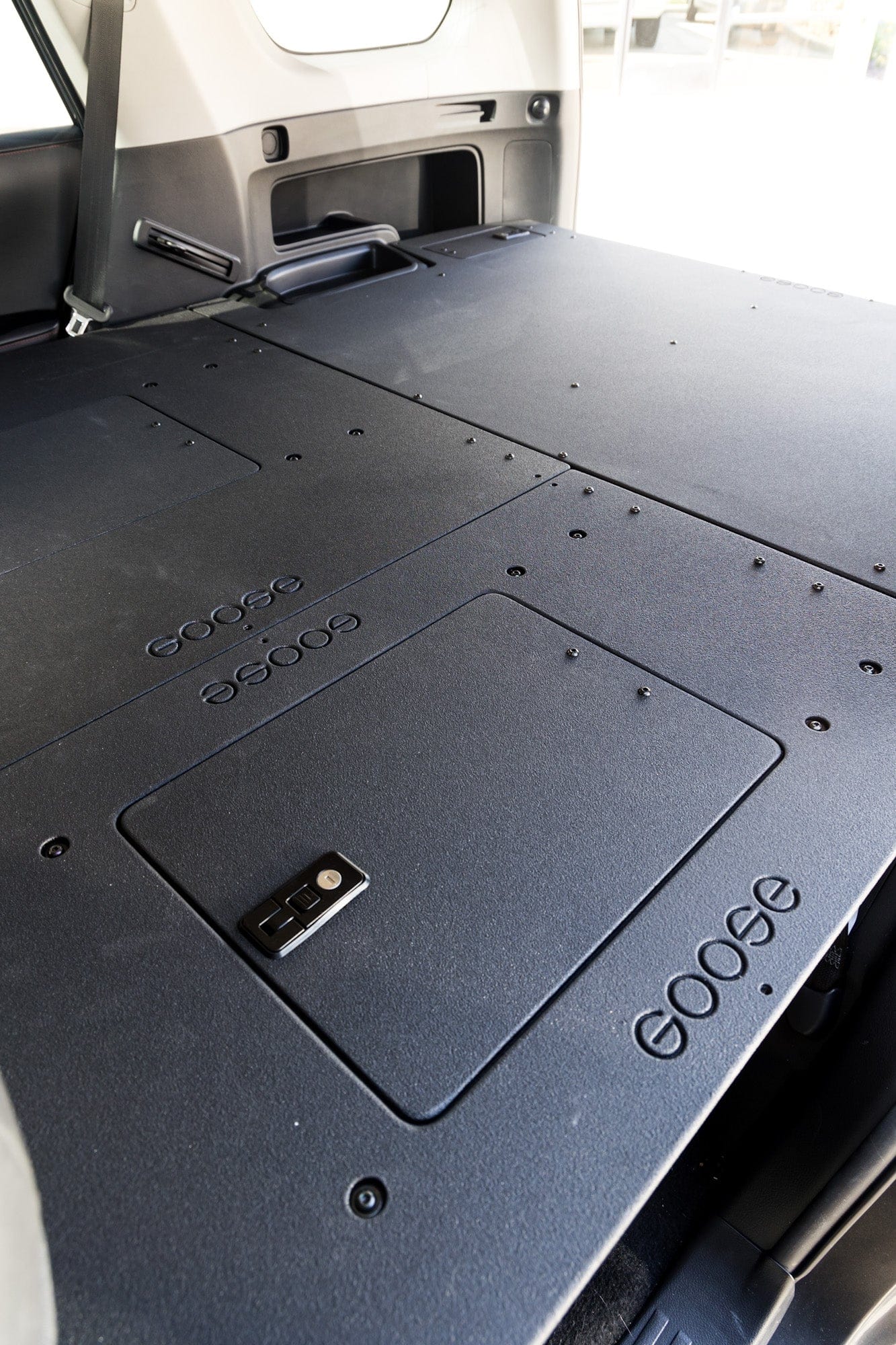 Goose Gear Packages Stealth Sleep and Storage Package with Fitted Top Plate for Toyota 4Runner 2010-2024 5th Gen.