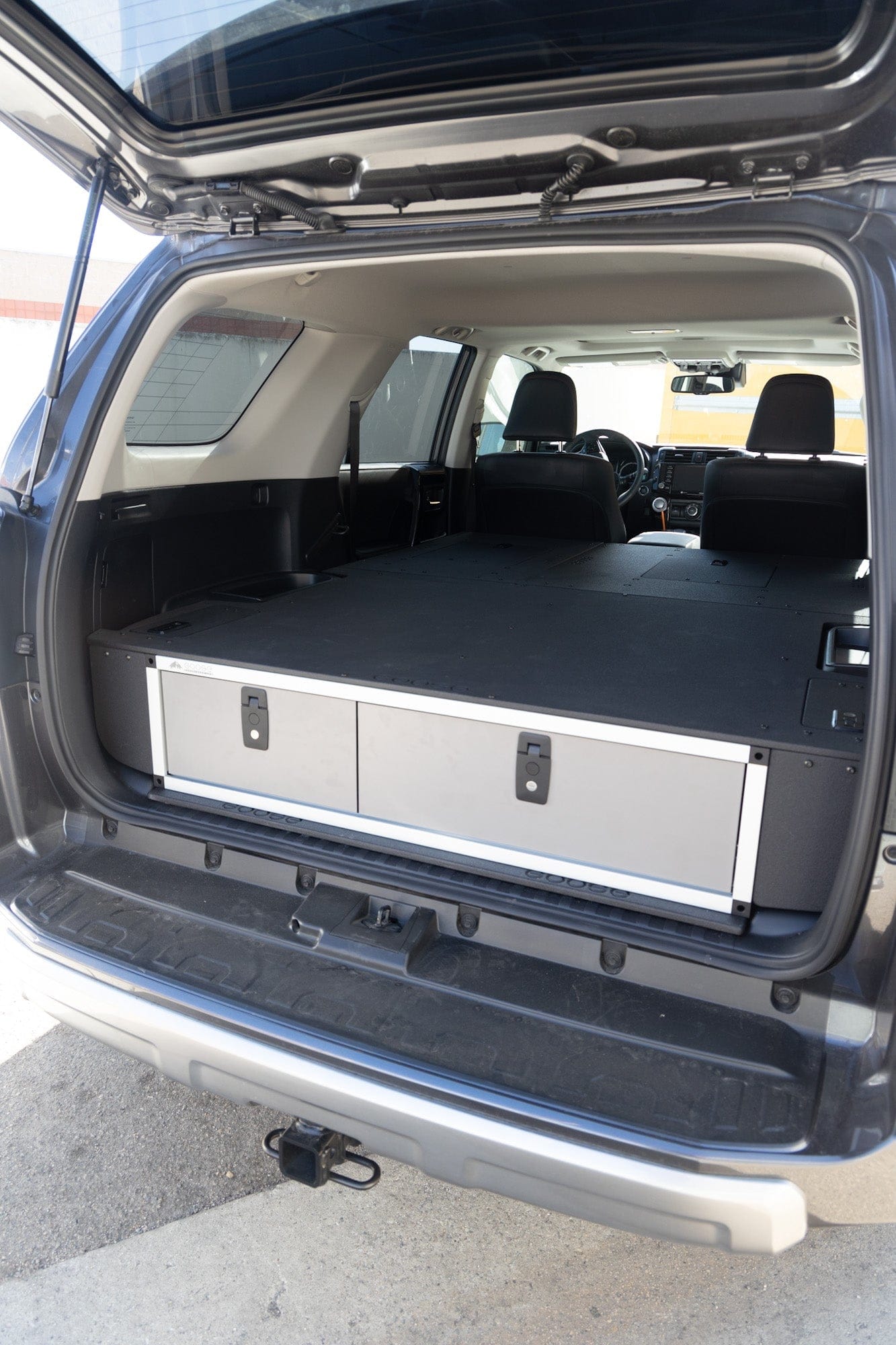 Goose Gear Packages Stealth Sleep and Storage Package with Fitted Top Plate for Toyota 4Runner 2010-2024 5th Gen.