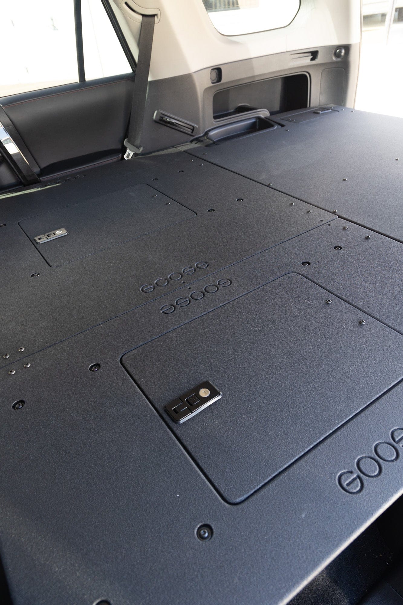 Goose Gear Packages Stealth Sleep and Storage Package with Fitted Top Plate for Toyota 4Runner 2010-2024 5th Gen.