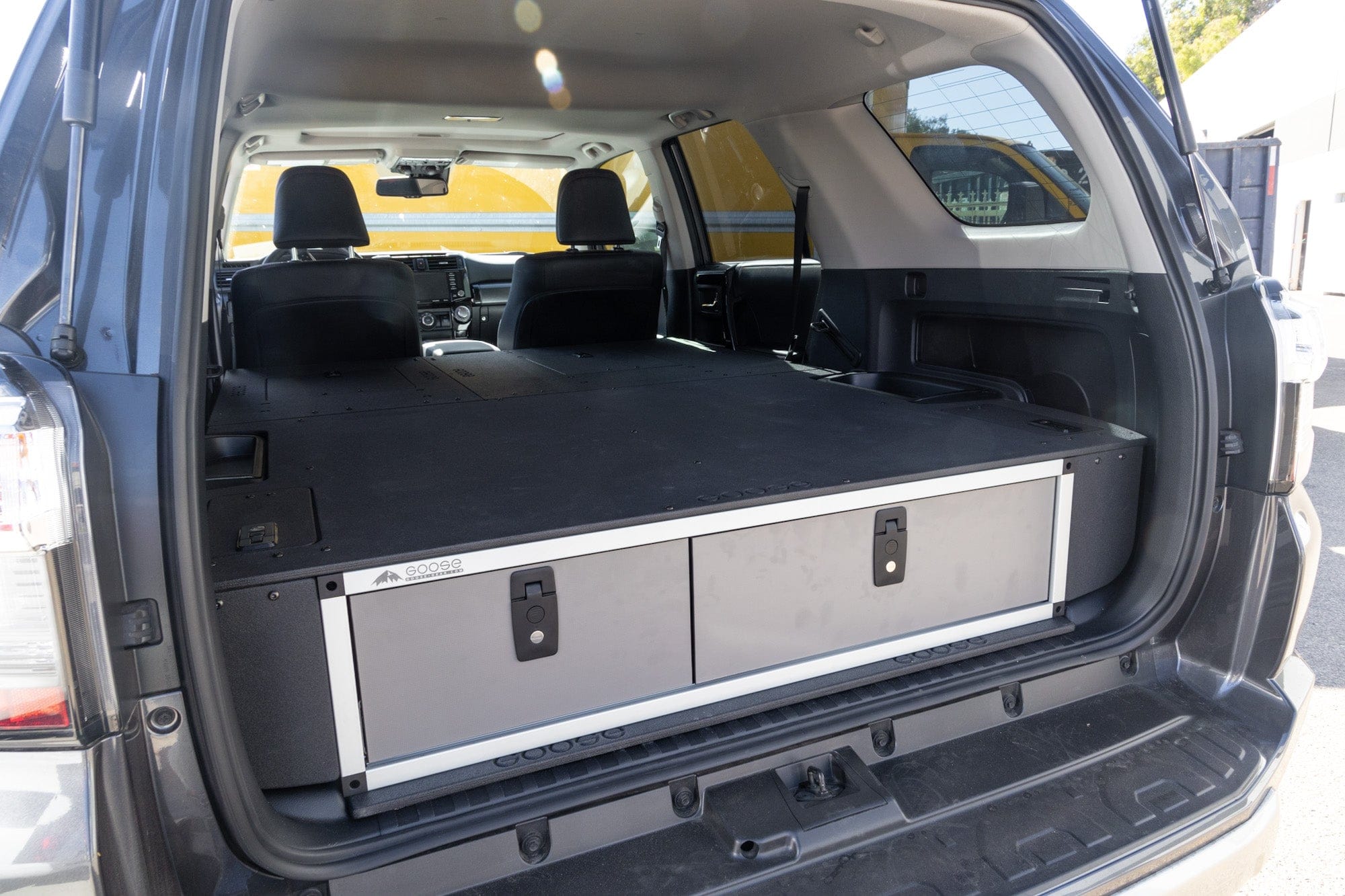 Goose Gear Packages Stealth Sleep and Storage Package with Fitted Top Plate for Toyota 4Runner 2010-2024 5th Gen.