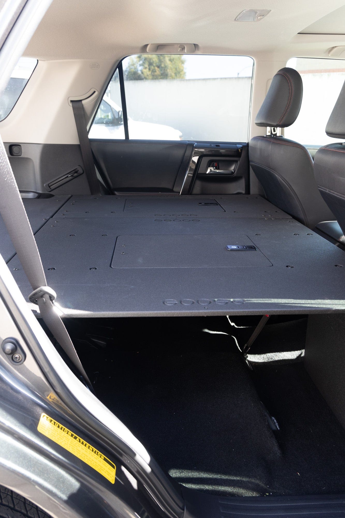 Goose Gear Packages Stealth Sleep and Storage Package with Fitted Top Plate for Toyota 4Runner 2010-2024 5th Gen.