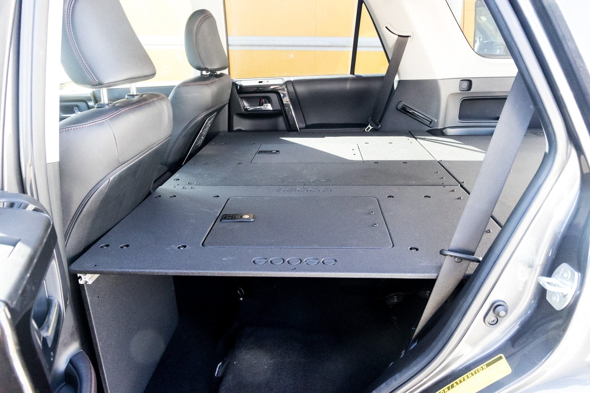 Goose Gear Packages Stealth Sleep and Storage Package with Fitted Top Plate for Toyota 4Runner 2010-2024 5th Gen.