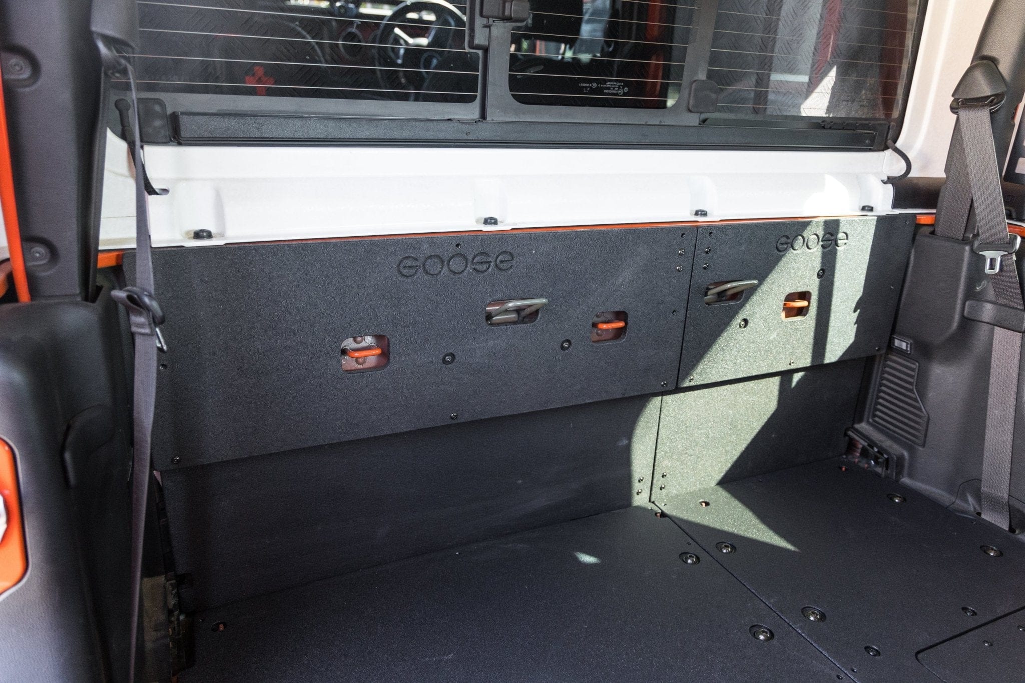 Goose Gear Plate Systems Include Shipping Jeep Gladiator 2019-Present JT 4 Door - Back Wall