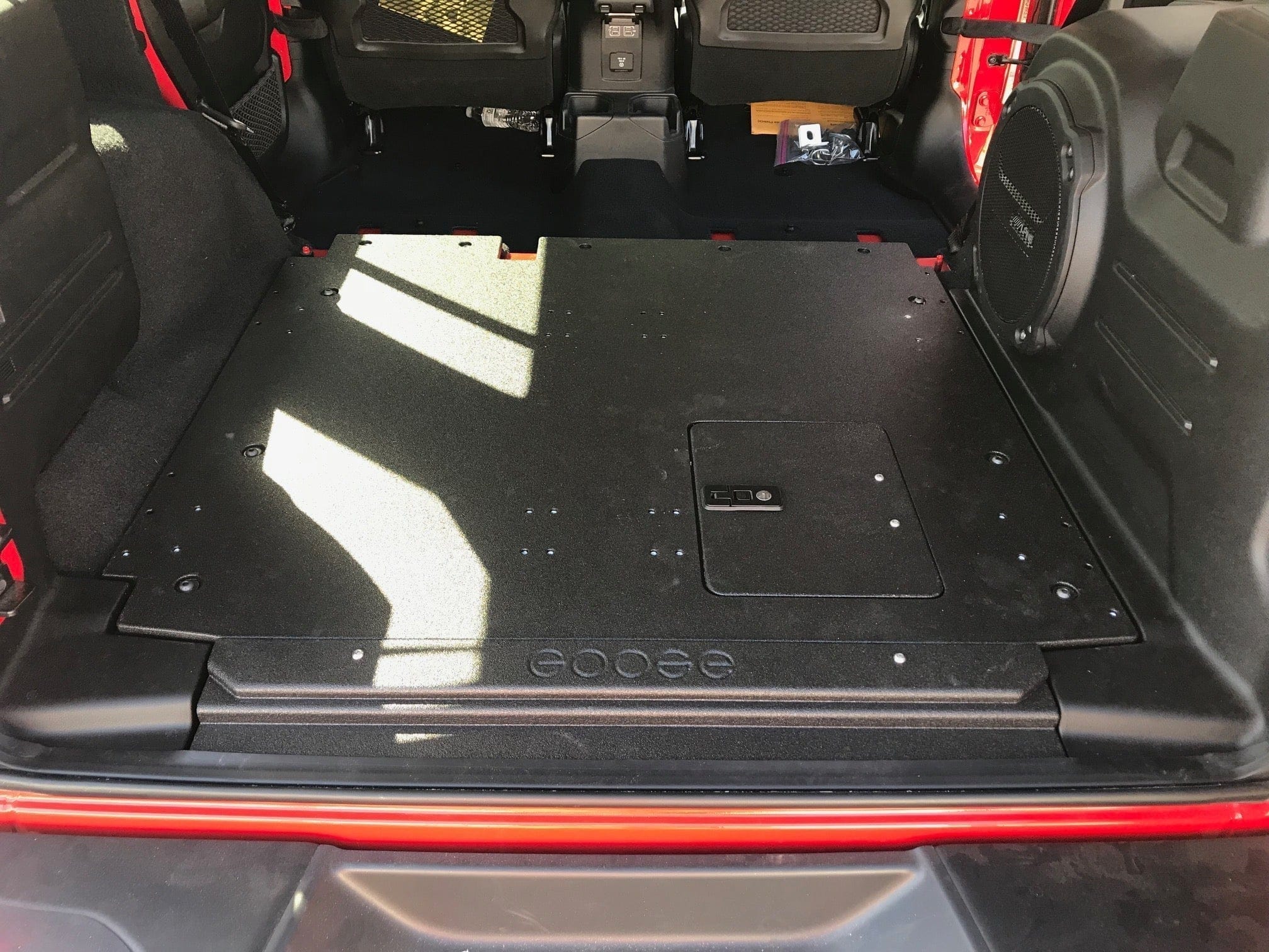 Goose Gear Plate Systems With Factory Subwoofer / Passenger Side Access Door / Include Shipping Jeep Wrangler 2021-present 392 4 Door - Rear Plate System