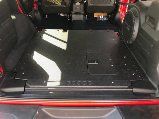 Goose Gear Plate Systems With Factory Subwoofer / Passenger Side Access Door / Include Shipping Jeep Wrangler 2021-present 392 4 Door - Rear Plate System