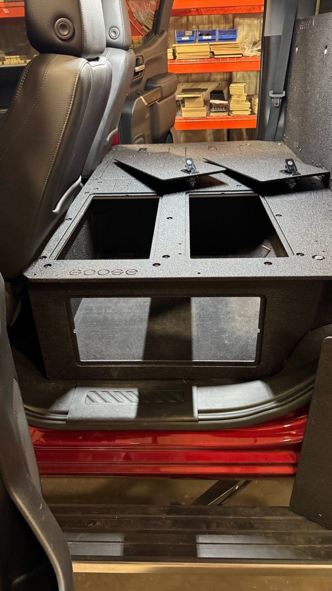 Goose Gear Seat Delete Plate System 100% with Backwall / Include Shipping CHEVY - SILVERADO - 4TH GEN - GMC - SIERRA - 2019-PRESENT - 5TH GEN - EXPLORE SERIES - CREW CAB - SEAT DELETE PLATE SYSTEM - SECOND ROW - 100%