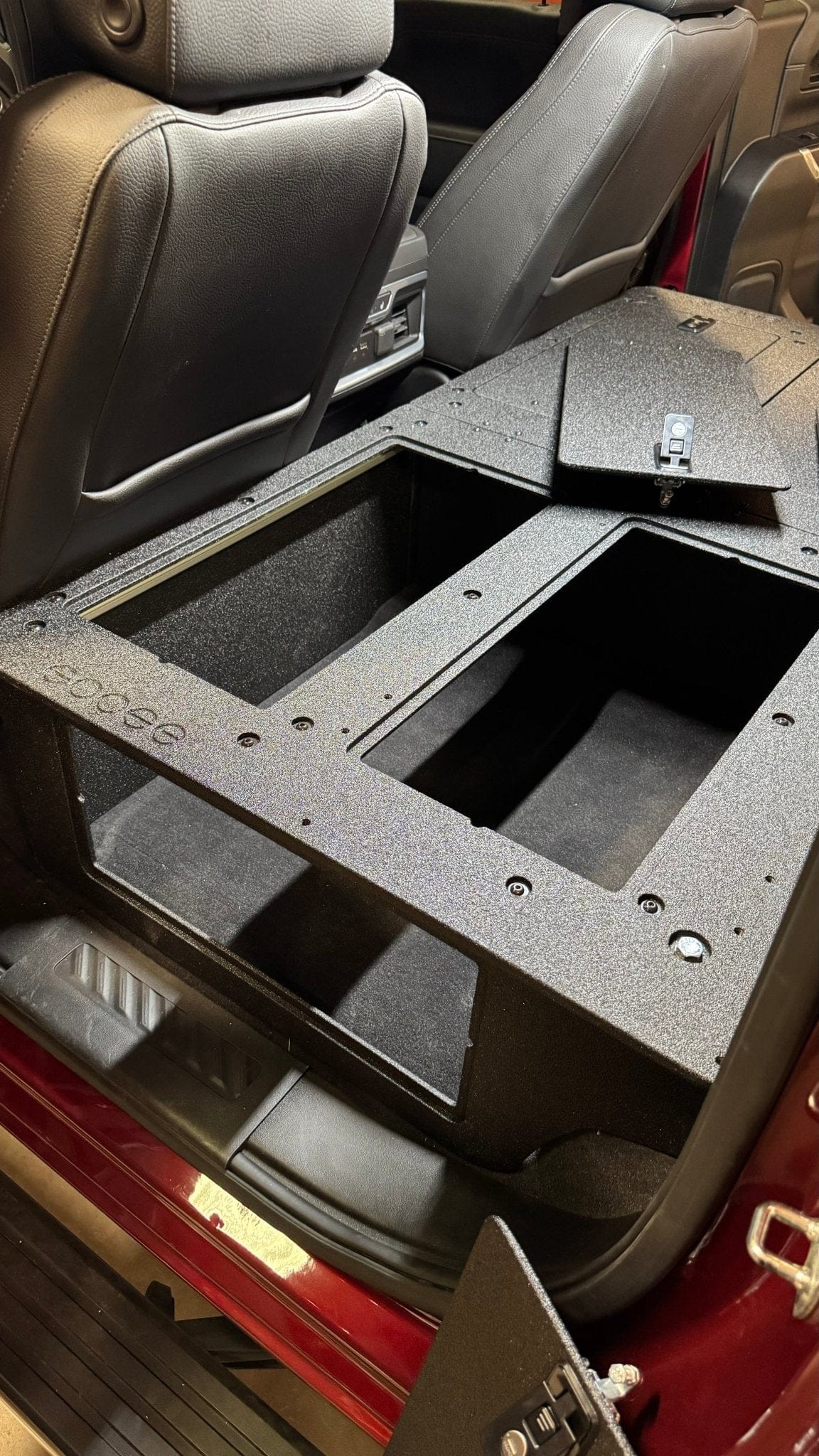 Goose Gear Seat Delete Plate System 100% with Backwall / Include Shipping CHEVY - SILVERADO - 4TH GEN - GMC - SIERRA - 2019-PRESENT - 5TH GEN - EXPLORE SERIES - CREW CAB - SEAT DELETE PLATE SYSTEM - SECOND ROW - 100%