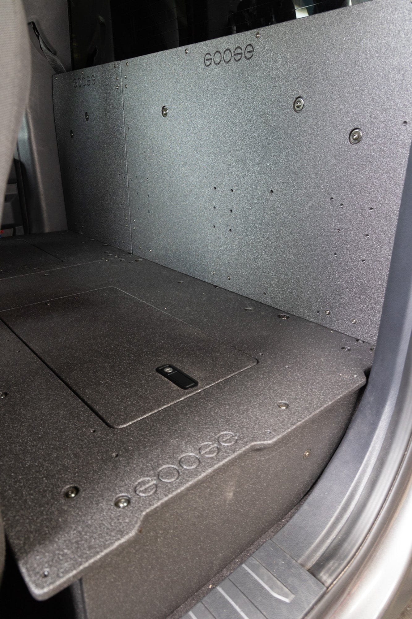 Goose Gear Seat Delete Plate System Ford F150 2015-Present 13th & 14th Gen. SuperCab - Second Row Seat Delete Plate System