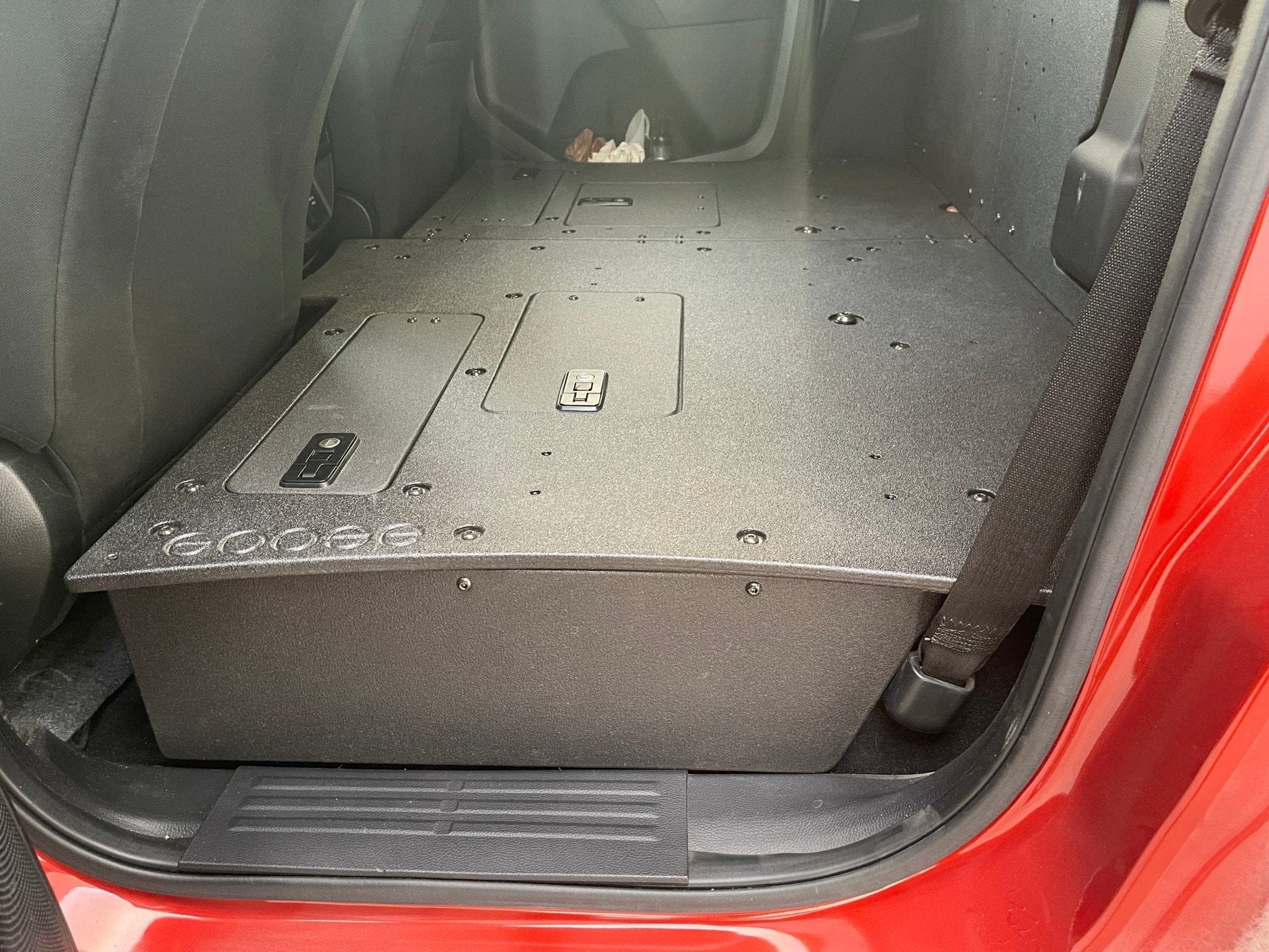 Goose Gear Seat Delete Plate System Include Shipping Ford Ranger 2019-2023 4th Gen. Super Crew - 100% Second Row Seat Delete Plate System